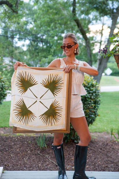 Palmè Silk Scarf