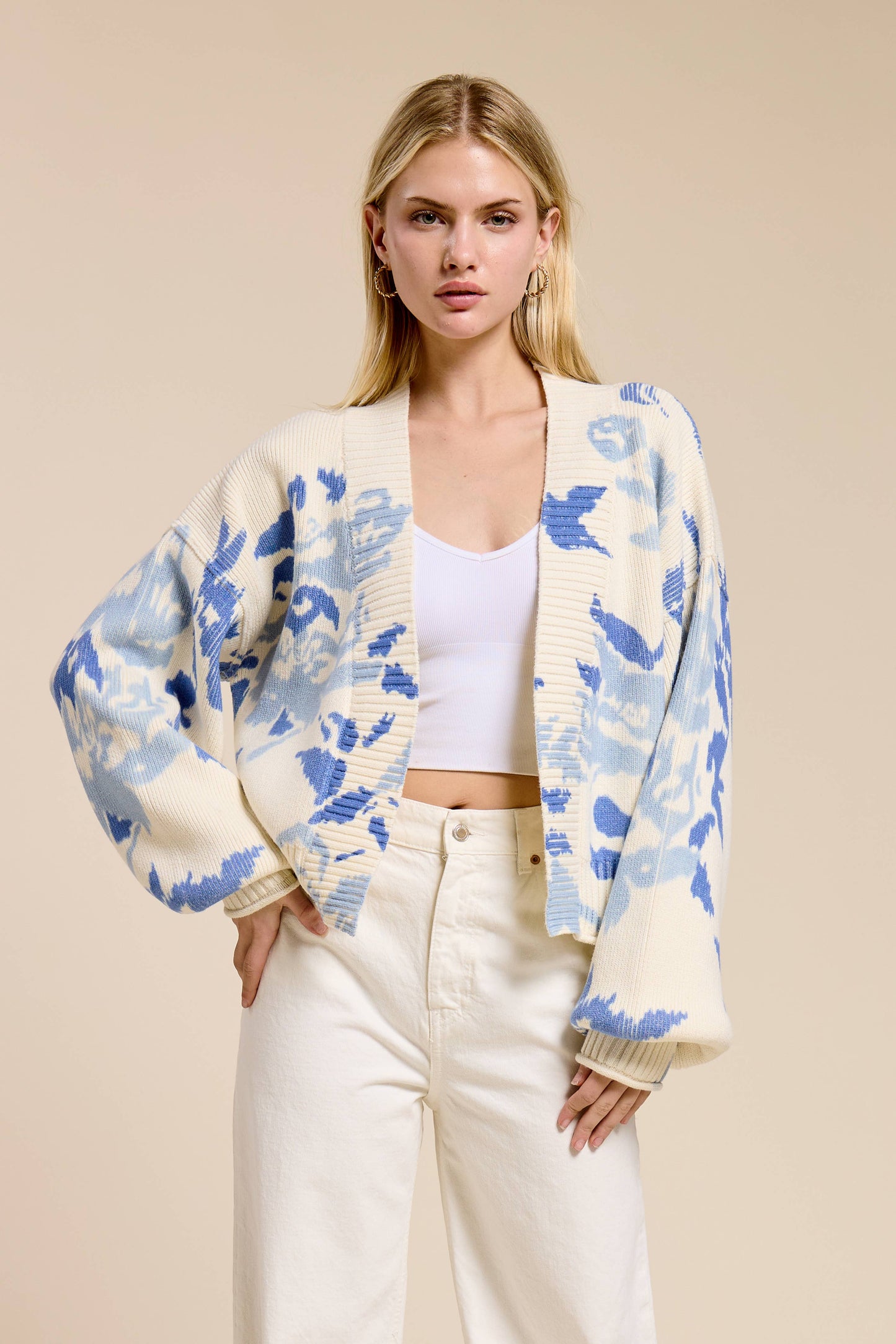 Bleu Whisper Cardigan