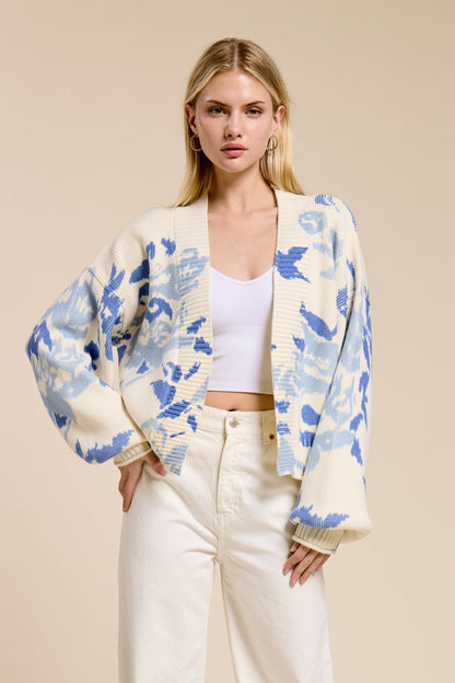 Bleu Whisper Cardigan