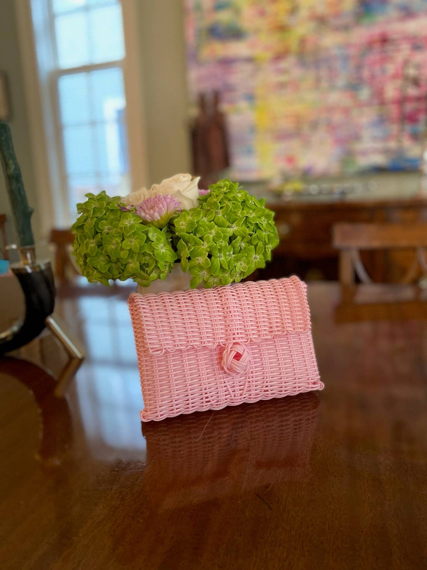 Clutch | Solid Baby Pink