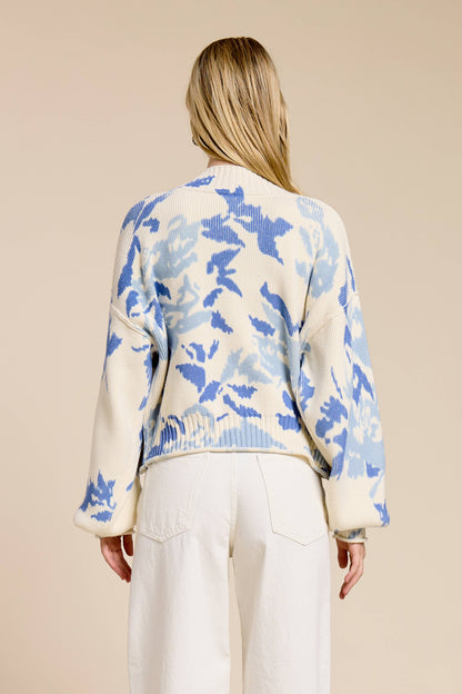 Bleu Whisper Cardigan