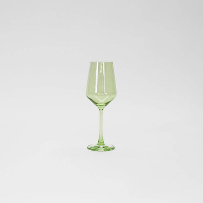 Matcha Green - Colored Wine Glass