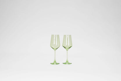 Matcha Green - Colored Wine Glass