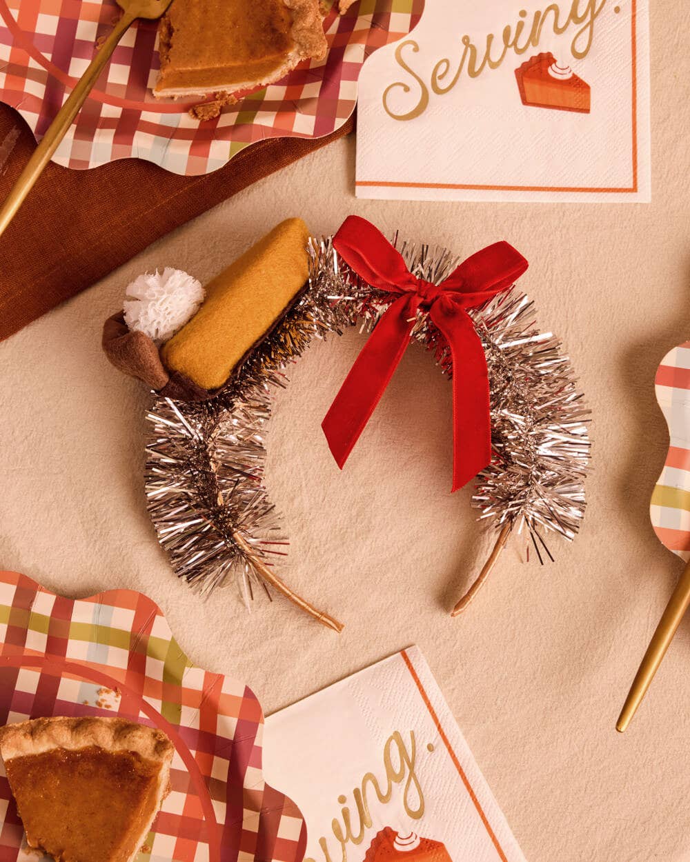 Thanksgiving Pie Headband