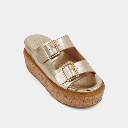 Gold Platform Sandles