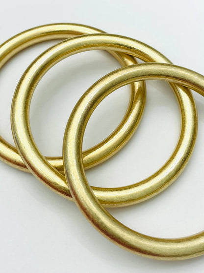 Gold Bangles - Set of 3
