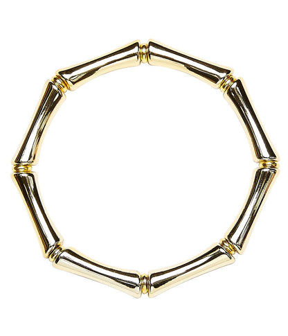 Lucy Bamboo Bracelet: Clear