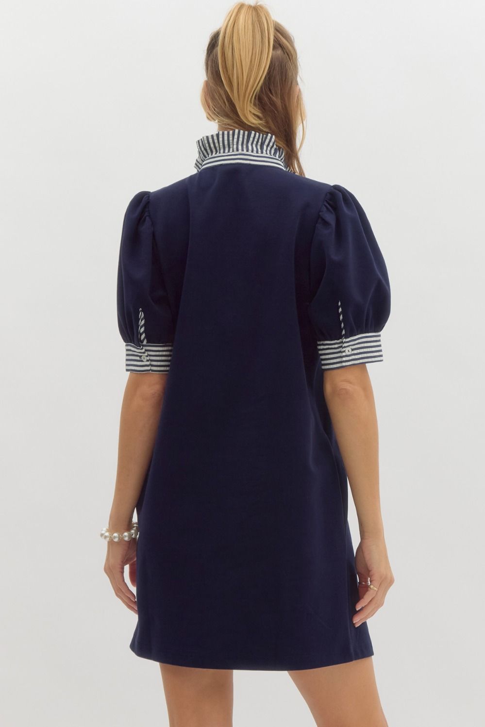 Navy Polo Dress