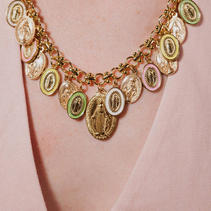 Mary Charm Necklace