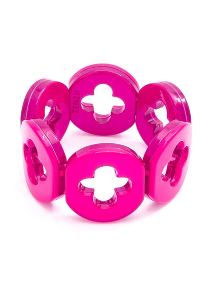 Resin Clover Bracelet: L.BLU