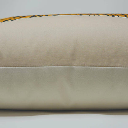 Tigris Lumbar Pillow in Tan