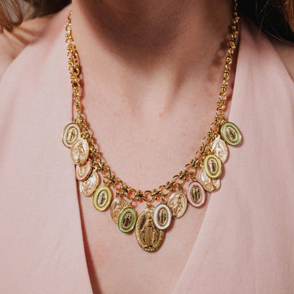 Mary Charm Necklace