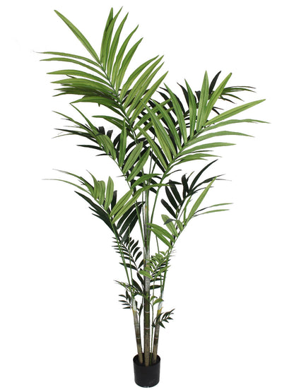 Artificial Palm Tree - 7 Feet Tall Indoor/Outdoor Decor