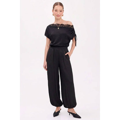 Black Silky Pants