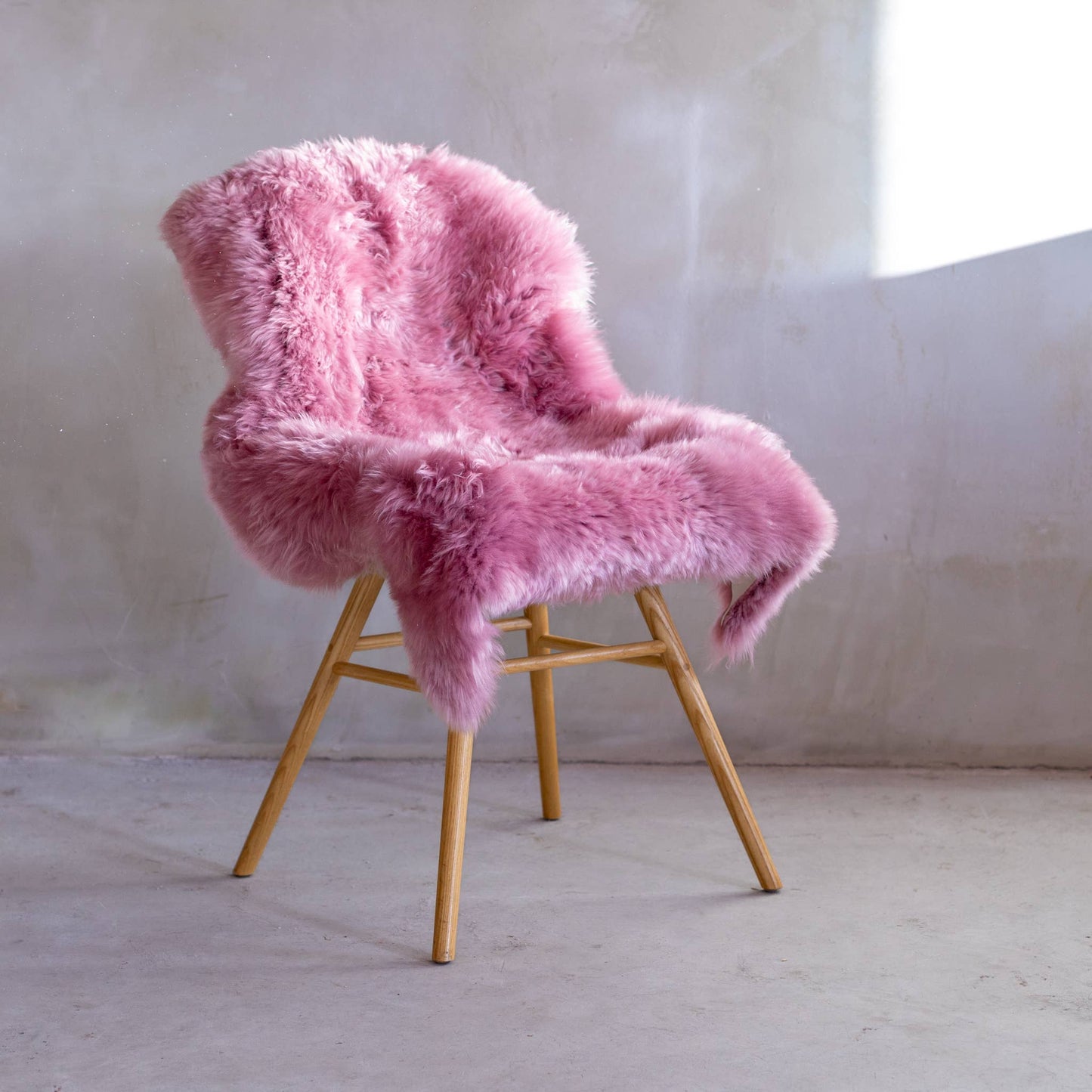 Sheepskin: Dark pink