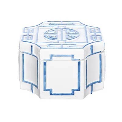 Blue & White Jewelry Box
