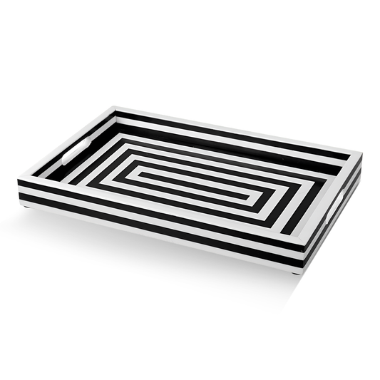 Black & White Tray