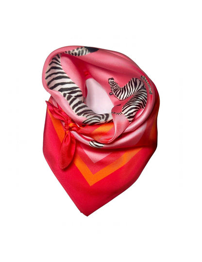 Rain or Stripe Silk Scarf