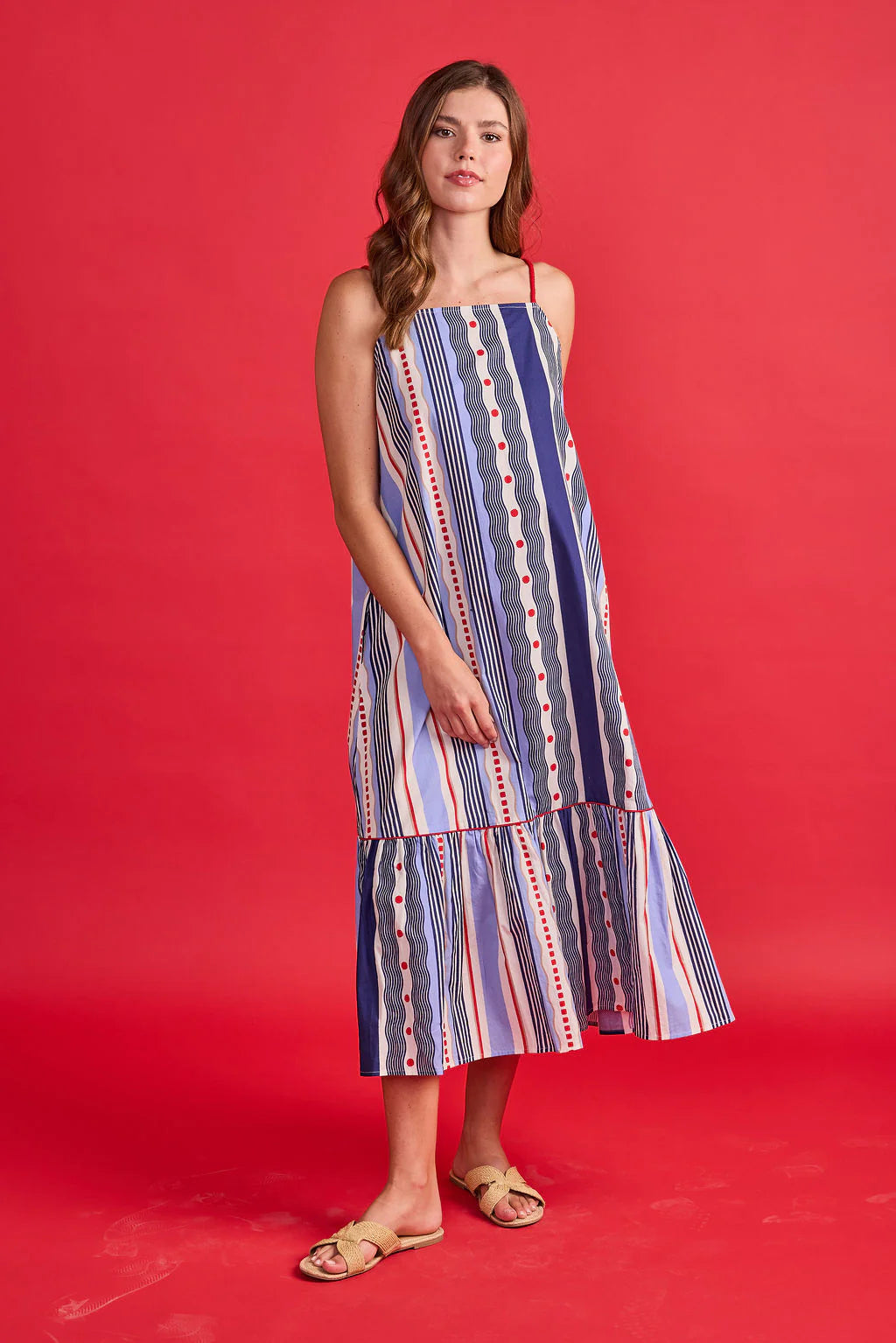 VERA DRESS - Liberty Stripe