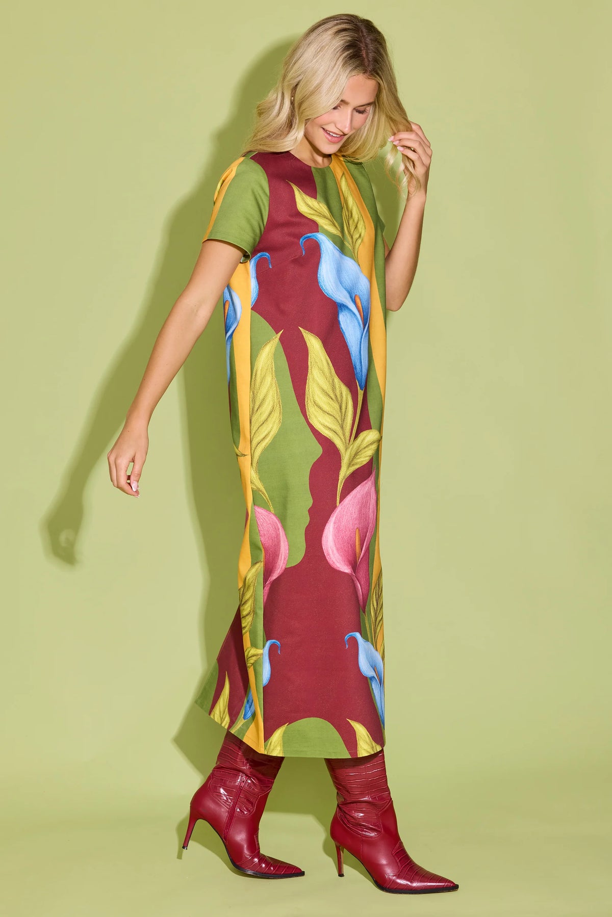 ELLIOT DRESS - CALLA LILY