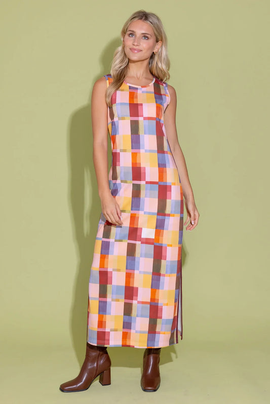 BERKLEY DRESS - TERRACOTTA