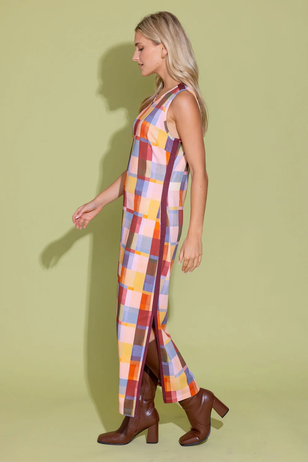 BERKLEY DRESS - TERRACOTTA