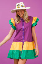 Load image into Gallery viewer, Mardi Gras Dress
