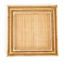 Load image into Gallery viewer, Rattan Square Tray
