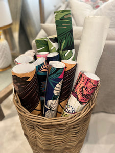 1 yard wallpaper scrap