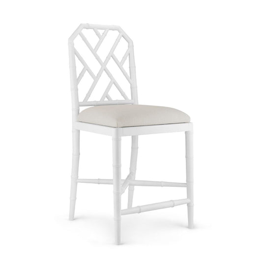 JARDIN COUNTER STOOL, WHITE