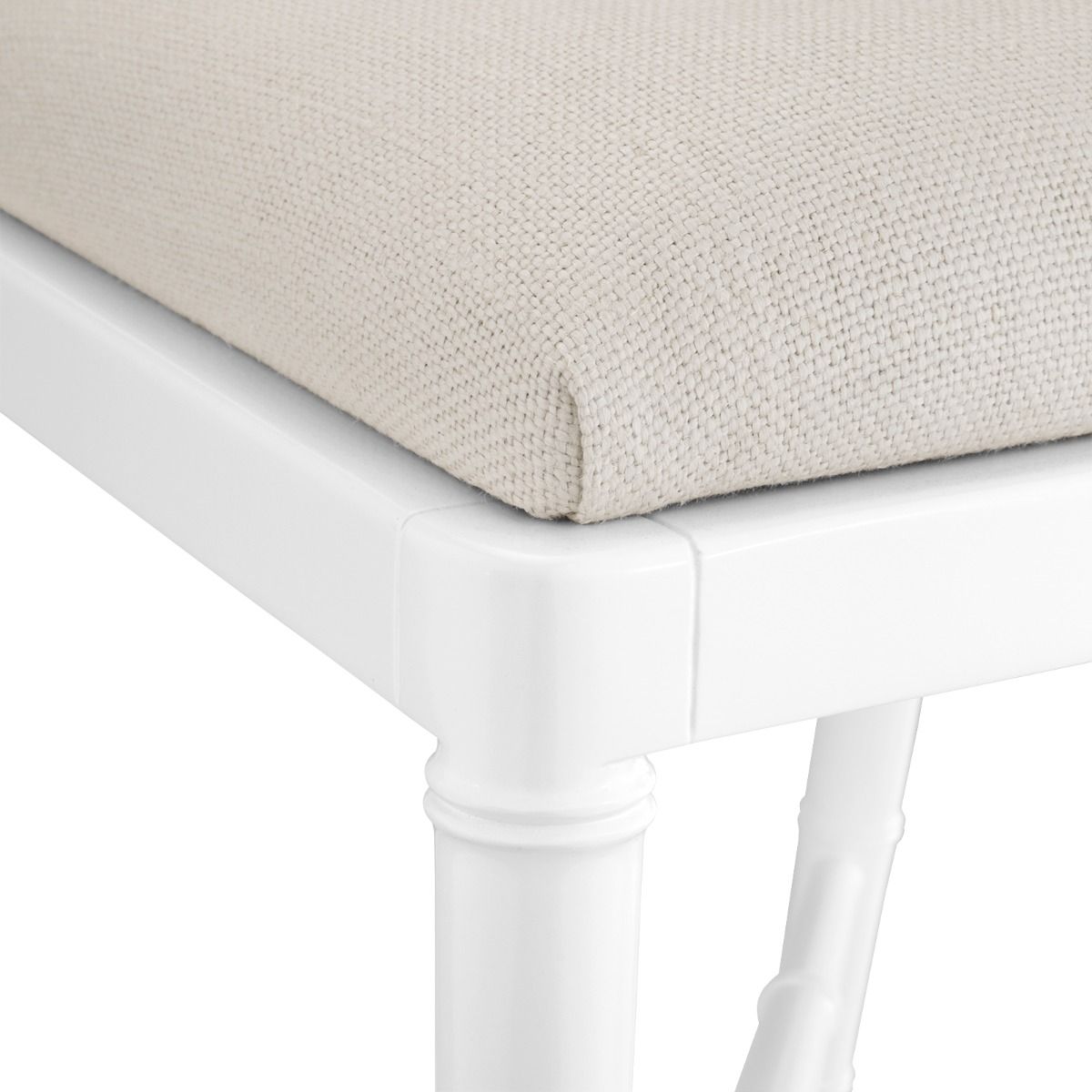 JARDIN COUNTER STOOL, WHITE